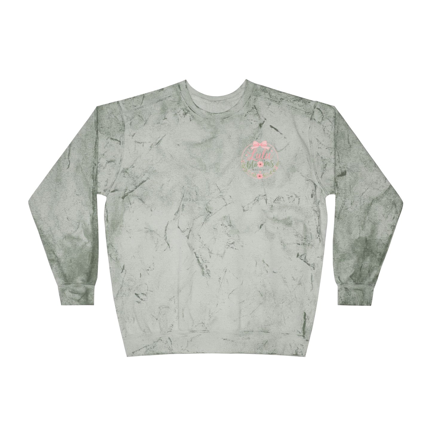 Unisex Color Blast Crewneck Sweatshirt