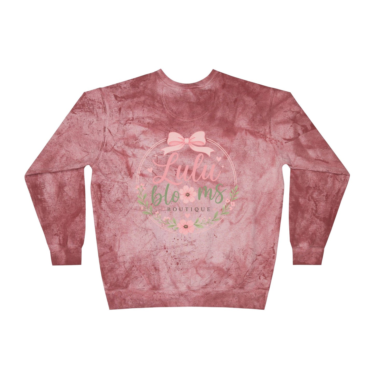 Unisex Color Blast Crewneck Sweatshirt