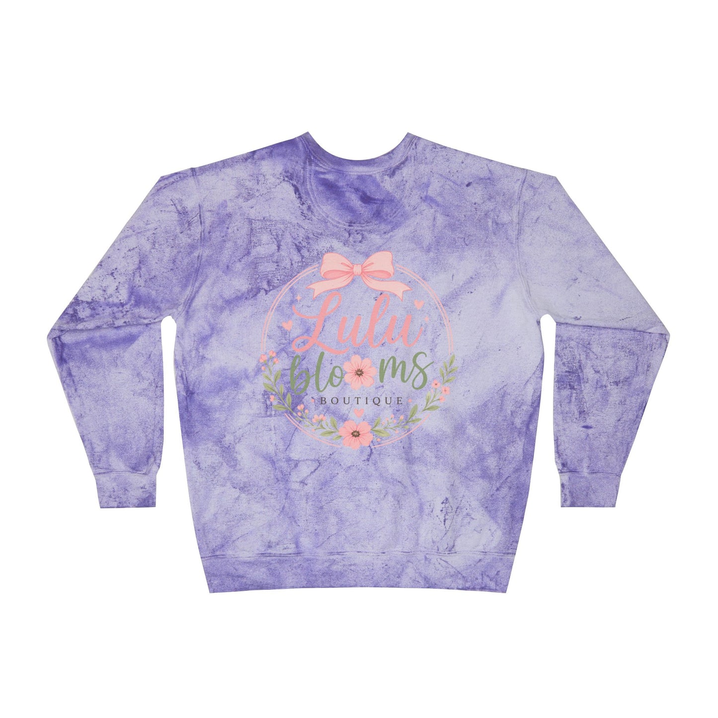 Unisex Color Blast Crewneck Sweatshirt