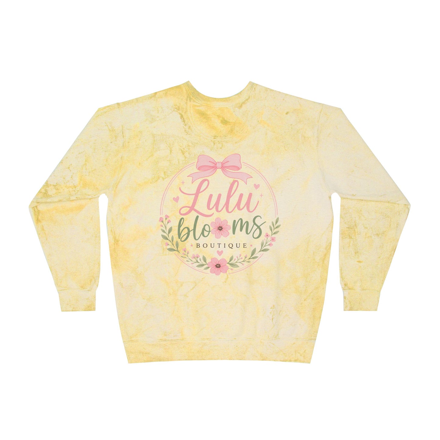 Unisex Color Blast Crewneck Sweatshirt