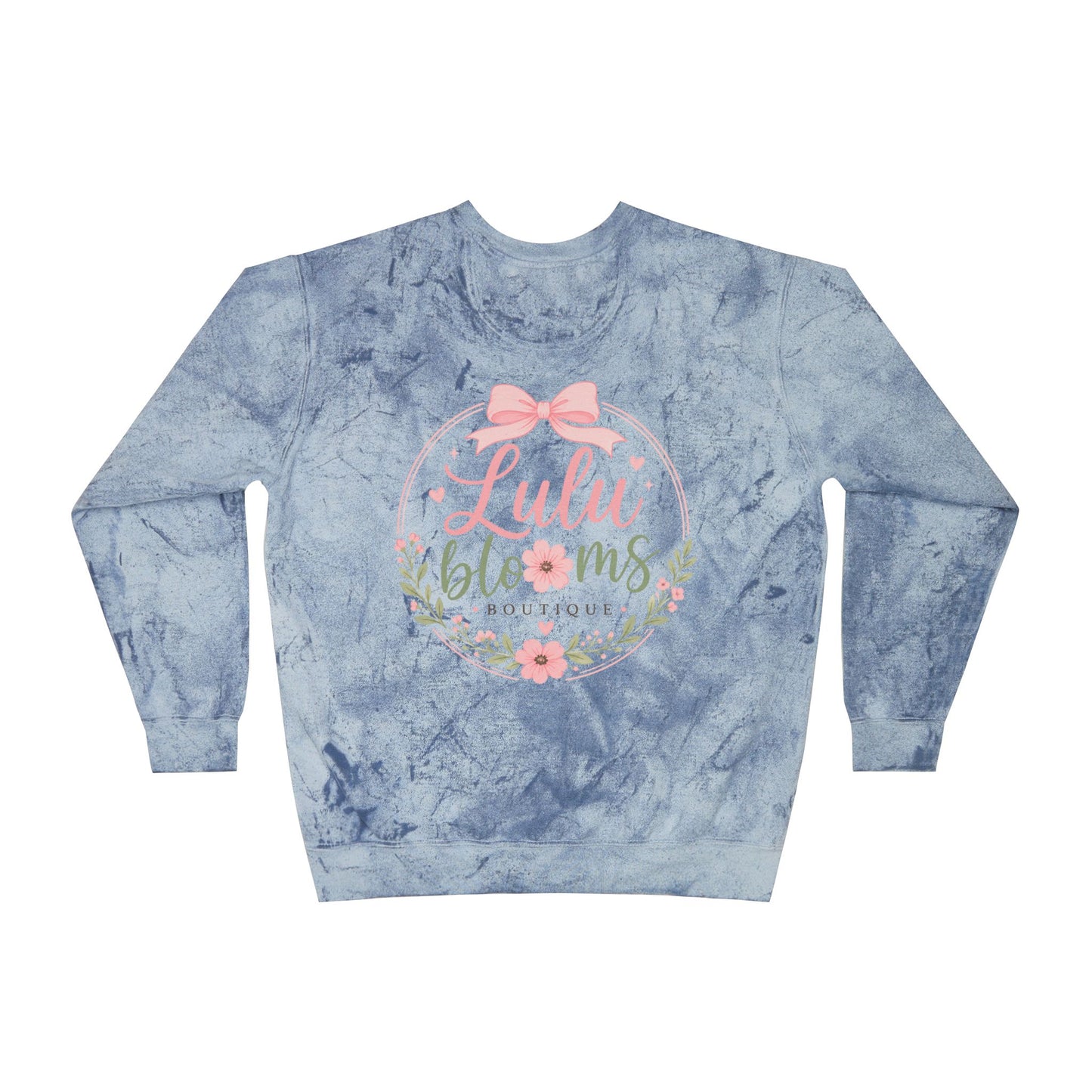 Unisex Color Blast Crewneck Sweatshirt