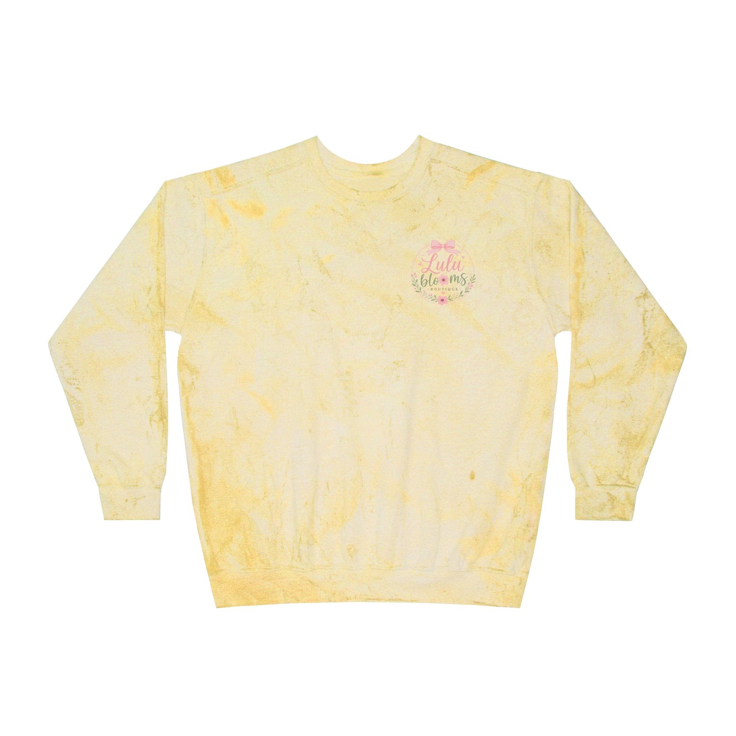 Unisex Color Blast Crewneck Sweatshirt