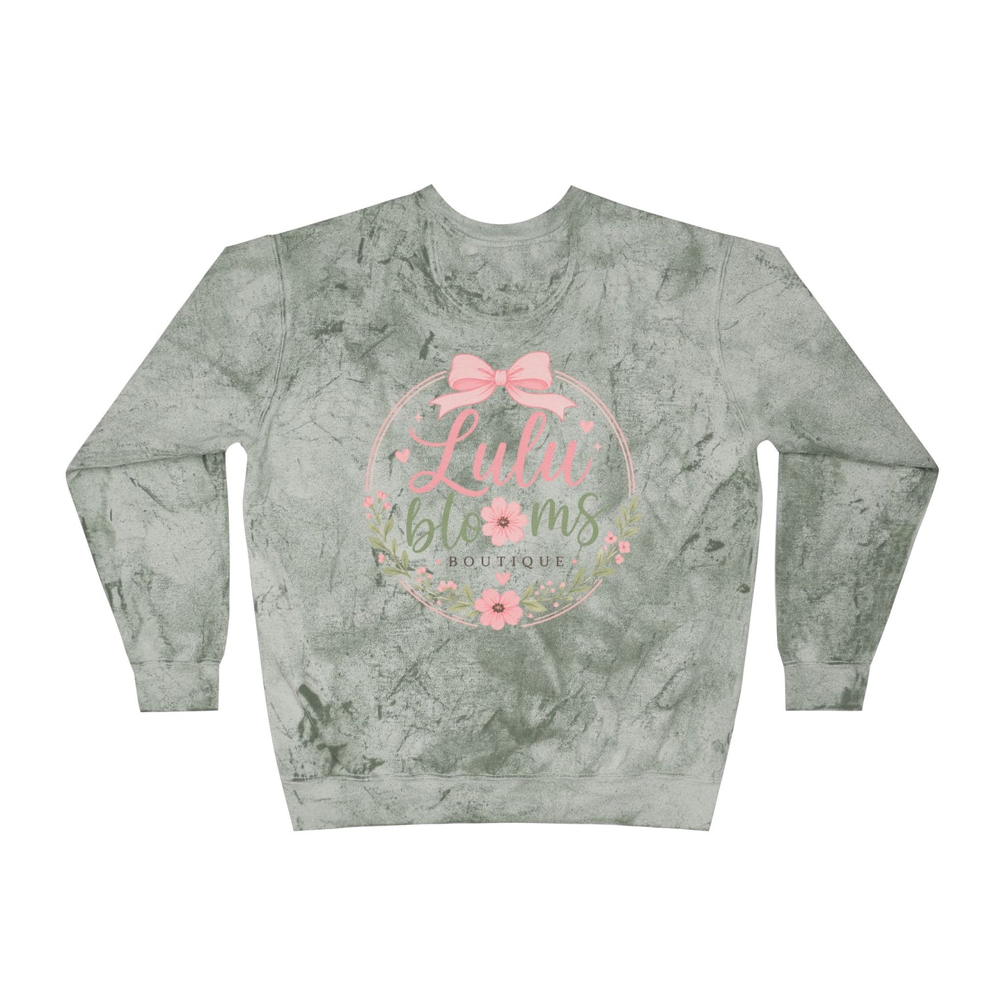 Unisex Color Blast Crewneck Sweatshirt